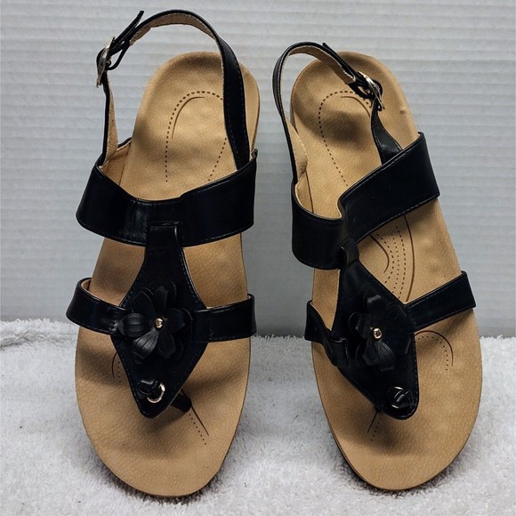 Orthotic Flip Flops for Women, Flat Feet with Arch support Casual Sandals 5.5 - Picture 11 of 11